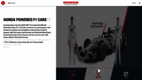 What Honda-mideast.com website looked like in 2020 (3 years ago)