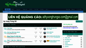What Hyvongtrungso.com website looked like in 2020 (3 years ago)