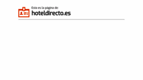 What Hoteldirecto.es website looked like in 2020 (3 years ago)