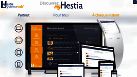What Hestia-systeme.fr website looked like in 2020 (3 years ago)