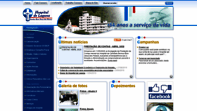 What Hospitallaguna.com.br website looked like in 2020 (3 years ago)