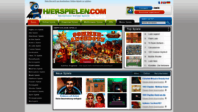 What Hierspielen.com website looked like in 2020 (3 years ago)