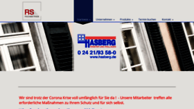 What Hasberg-weber.info website looked like in 2020 (3 years ago)