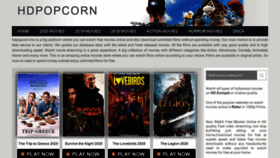 What Hdpopcorn.live website looked like in 2020 (3 years ago)
