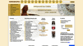 What Horoskopia.info website looked like in 2020 (3 years ago)