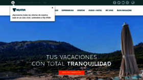 What Hotelsviva.com website looked like in 2020 (3 years ago)