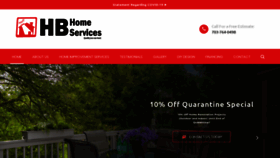 What Hb-service.biz website looked like in 2020 (3 years ago)