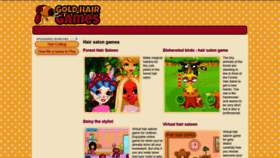 What Hairsalon.goldhairgames.com website looked like in 2020 (3 years ago)