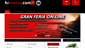 What Hrmotor.com website looked like in 2020 (3 years ago)