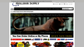 What Hollisonsupply.co.uk website looked like in 2020 (3 years ago)