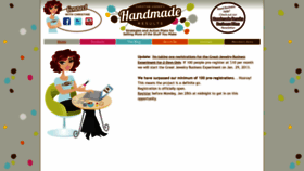 What Handmaderesults.com website looked like in 2020 (3 years ago)