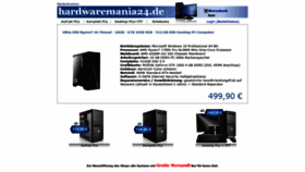 What Hardwaremania24.de website looked like in 2020 (3 years ago)