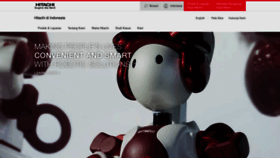 What Hitachi.co.id website looked like in 2020 (3 years ago)