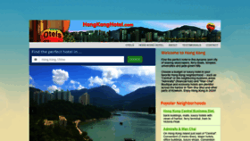 What Hongkonghotels.com website looked like in 2020 (3 years ago)