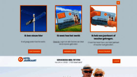 What Hotelbon.nl website looked like in 2020 (3 years ago)