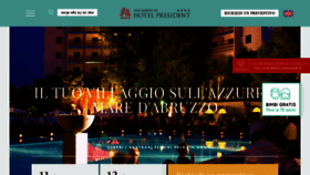 What Hotelpresidentsilvi.it website looked like in 2020 (3 years ago)