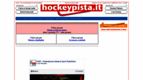 What Hockeypista.it website looked like in 2020 (3 years ago)