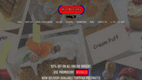 What Hotbreadsirving.com website looked like in 2020 (3 years ago)