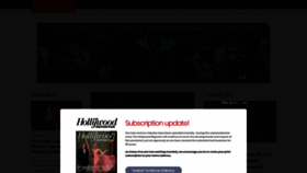 What Hollywoodreporter.com website looked like in 2020 (3 years ago)