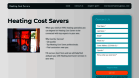 What Heatingcostsavers.com website looked like in 2020 (3 years ago)