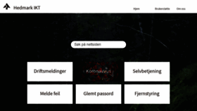What Hedmark-ikt.no website looked like in 2020 (3 years ago)