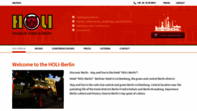 What Holi-berlin.de website looked like in 2020 (3 years ago)