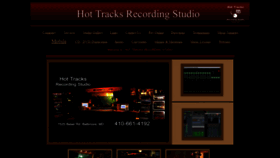 What Hottracksrecording.com website looked like in 2020 (3 years ago)