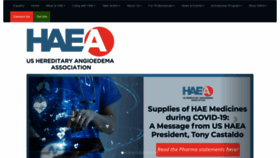 What Haea.org website looked like in 2020 (5 years ago)