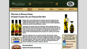 What Hongarfarms.com website looked like in 2020 (3 years ago)