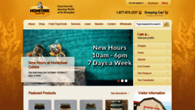 What Honeybeecentre.com website looked like in 2020 (3 years ago)