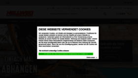 What Hellweg.at website looked like in 2020 (3 years ago)