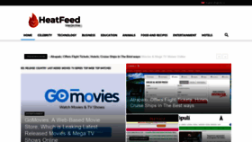 What Heatfeed.com website looked like in 2020 (3 years ago)