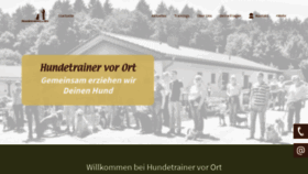 What Hundetrainer-vor-ort.de website looked like in 2020 (3 years ago)