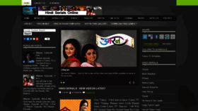 What Hindi-serials-online.blogspot.am website looked like in 2020 (3 years ago)