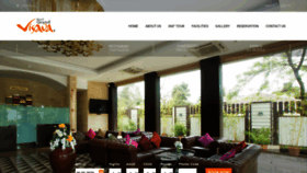 What Hotelgrandvisava.com website looked like in 2020 (3 years ago)