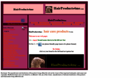 What Hairproducts4me.com website looked like in 2020 (3 years ago)