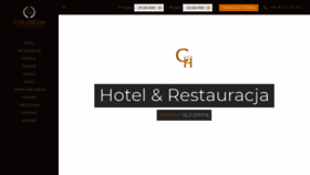 What Hotelcoloseum.pl website looked like in 2020 (3 years ago)