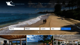 What Hawaii-beachhomes.com website looked like in 2020 (3 years ago)