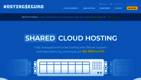 What Hostingseguro.com website looked like in 2020 (3 years ago)
