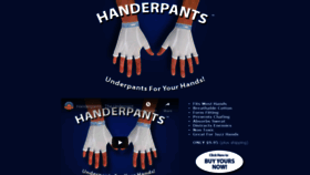 What Handerpants.com website looked like in 2020 (3 years ago)