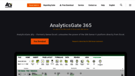 What Home.analyticsgate.com website looked like in 2020 (3 years ago)