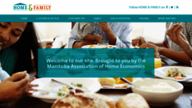 What Homefamily.net website looked like in 2020 (4 years ago)