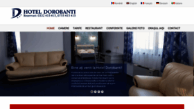 What Hoteldorobanti.ro website looked like in 2020 (3 years ago)