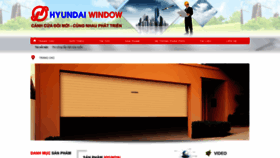 What Hyundaidoor.com.vn website looked like in 2020 (3 years ago)