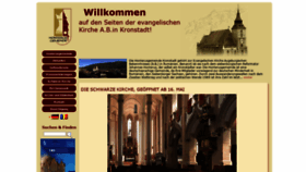What Honterusgemeinde.ro website looked like in 2020 (3 years ago)