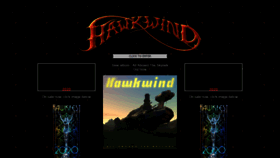 What Hawkwind.com website looked like in 2020 (3 years ago)