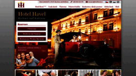 What Hotelhavel.eu website looked like in 2020 (3 years ago)
