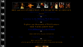 What Hillmanweb.com website looked like in 2020 (3 years ago)