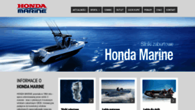 What Hondamarine.pl website looked like in 2020 (3 years ago)