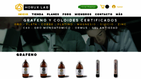 What Horuxlab.com website looked like in 2020 (3 years ago)